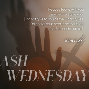 Simple Ash Wednesday Instagram post Image Preview