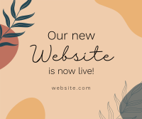 New Website Announcement Facebook post Image Preview