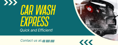 Car Wash Express Facebook cover Image Preview