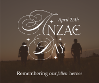 Anzac Day Remembrance Facebook post Image Preview