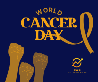 Cancer Day Facebook Post Design