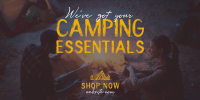 Camping Gear Essentials Twitter post Image Preview