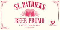 Paddy's Day Beer Promo Twitter post Image Preview