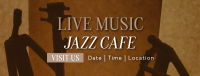 Cafe Jazz Facebook cover Image Preview