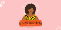 Juneteenth Woman Twitter post Image Preview