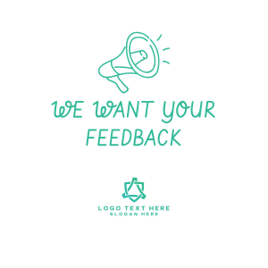 Feedback Megaphone Instagram post Image Preview