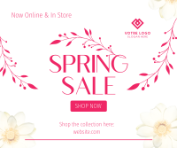 Aesthetic Spring Sale  Facebook post Image Preview