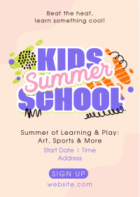 Playful Kids School Flyer Preview