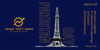 Pakistan Day Tower Twitter post Image Preview