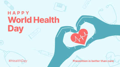 Health Day Hands Facebook event cover Image Preview