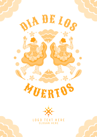 Lets Dance in Dia De Los Muertos Poster Image Preview
