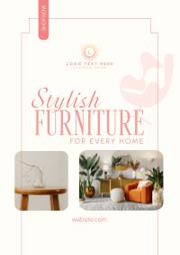 Stylish Furniture Store Poster Image Preview