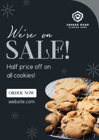 Baked Cookie Sale Poster Image Preview