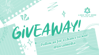 Generic Giveaway Scribbles Facebook event cover Image Preview