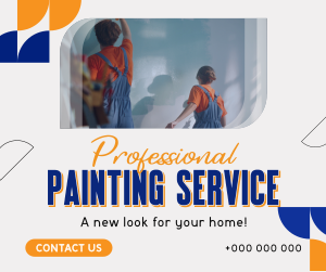 Professional Painting Service Facebook post Image Preview