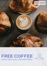 Bread and Coffee Poster Design
