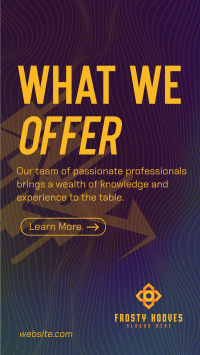 Passionate Professionals Offerings TikTok Video Image Preview