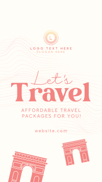 Let's Travel Instagram Story Design