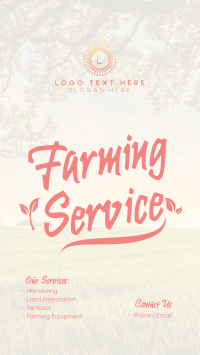 Farming Services Facebook Story Design