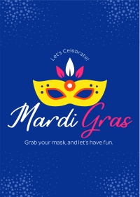 Mardi Mask Flyer Design