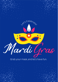 Mardi Mask Flyer Image Preview
