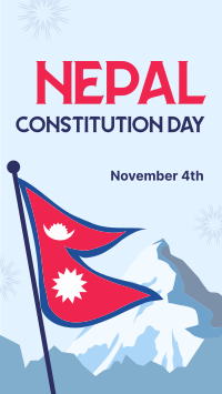 Nepal Day Instagram reel Image Preview