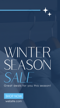 Winter Season Sale TikTok video Image Preview