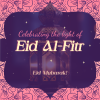 Eid Al Fitr Lantern Linkedin Post Image Preview