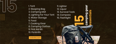 Camp Essentials Facebook cover Image Preview