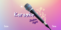 Karaoke Ladies Night Twitter post Image Preview