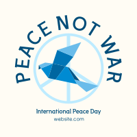Global High Peace Instagram Post Design