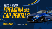 Premium Car Rentals Animation Design