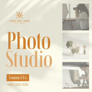 Elegant Photography Studio Instagram post Image Preview