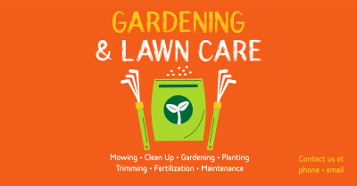 Seeding Lawn Care Facebook ad Image Preview