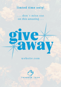 Amazing Giveaway Poster Image Preview