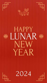 Lunar Year Red Envelope Facebook Story Design