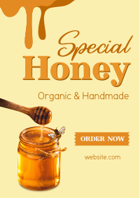 Honey Harvesting Flyer Design