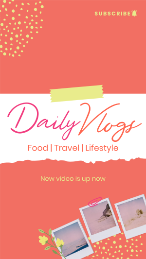 Scrapbook Daily Vlog Instagram story Image Preview