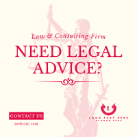 Law & Consulting Instagram post Image Preview