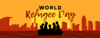 World Refuge Day Facebook Cover Design