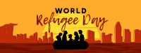 World Refuge Day Facebook cover Image Preview