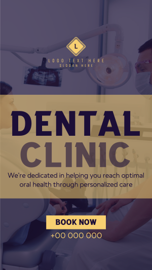 Dental Care Clinic Service Facebook story Image Preview