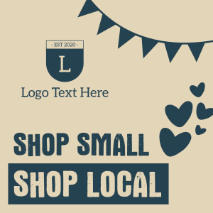 Shop Small Shop Local Instagram post