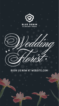 Floral Wedding Instagram Reel Image Preview