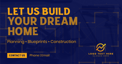 Blueprint Construction Facebook ad Image Preview