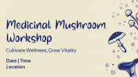 Monoline Mushroom Workshop Animation Design