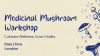 Monoline Mushroom Workshop Animation Image Preview