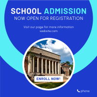 School Admission Instagram post Image Preview