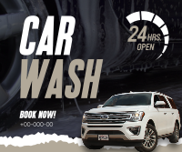 Car Wash Professional Service Facebook Post Design