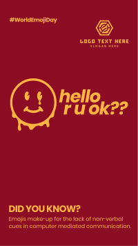 Hello U Okay? Facebook Story Design